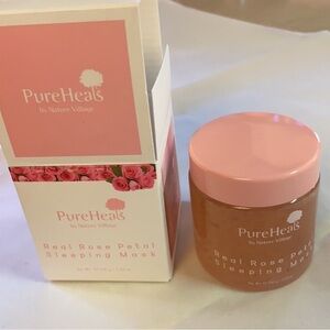 Pure Heals Rose Petal Sleeping Mask NEW IN BOX